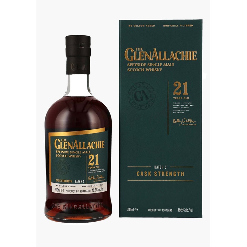 GlenAllachie 21 Year Old Batch 5 Cask Strength