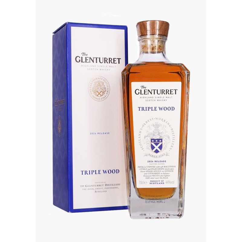 Glenturret Triple Wood Highland Single Malt – 2024 Release