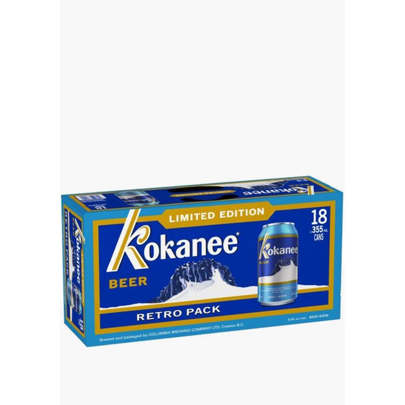 Kokanee Cans ‘Retro Pack’ – 18x355ML