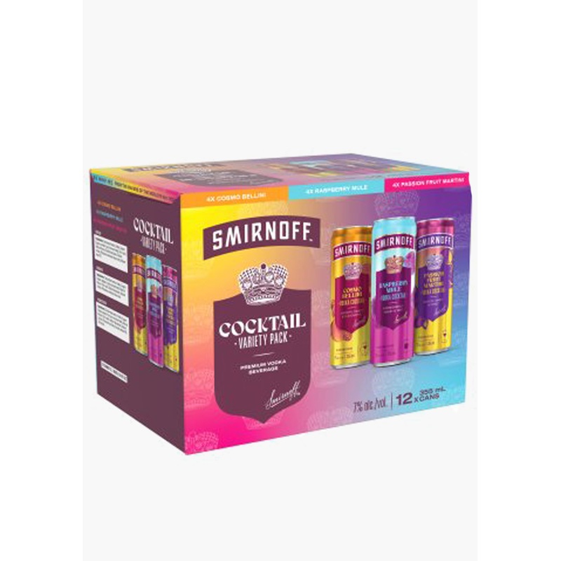 Smirnoff Cocktail Collection – 12x355ML