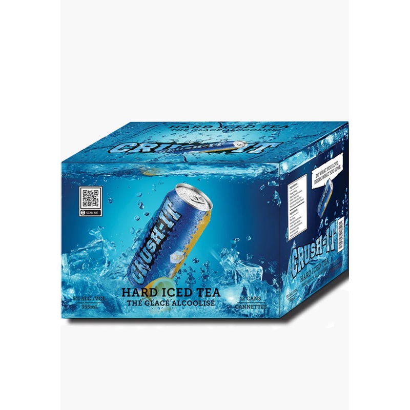 Crush It Hard Iced Tea – 12x355ML
