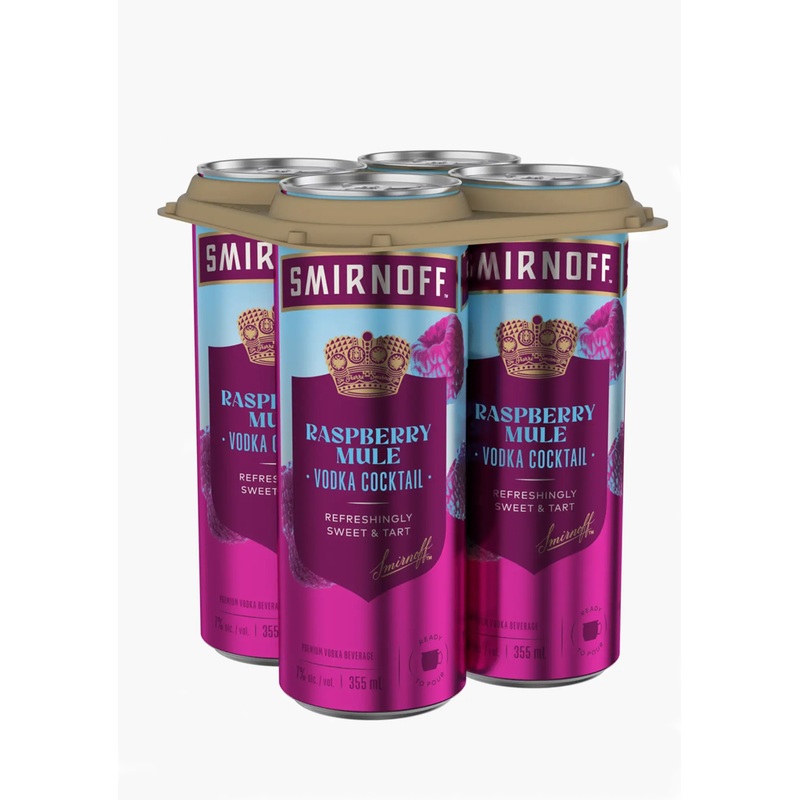 Smirnoff Raspberry Mule – 4x355ML