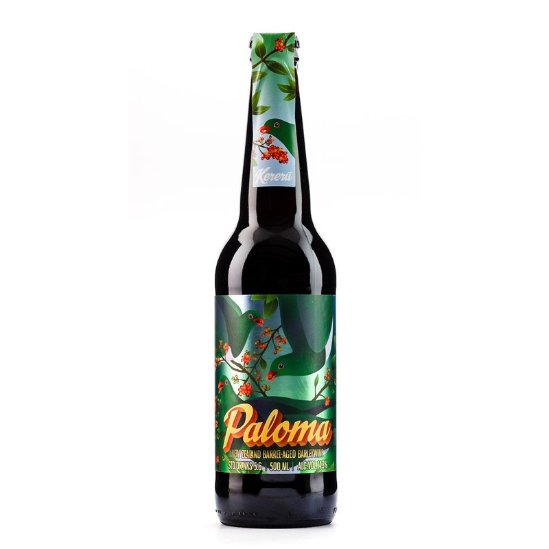 KERERU 2017 PALOMA BARREL AGED BARLEY WINE ALE 500ML