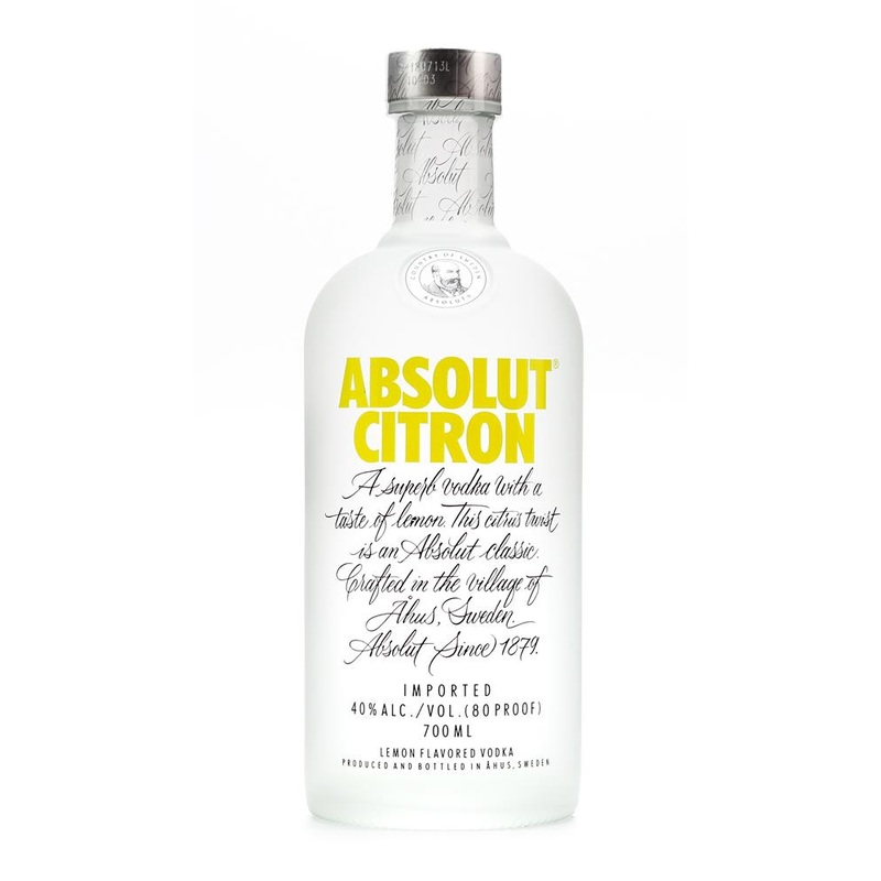 Absolut Vodka Citron 700ml|EACH