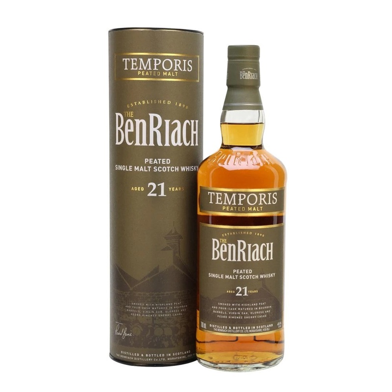 Benriach 21YO Temporis Peated 46% 700ml