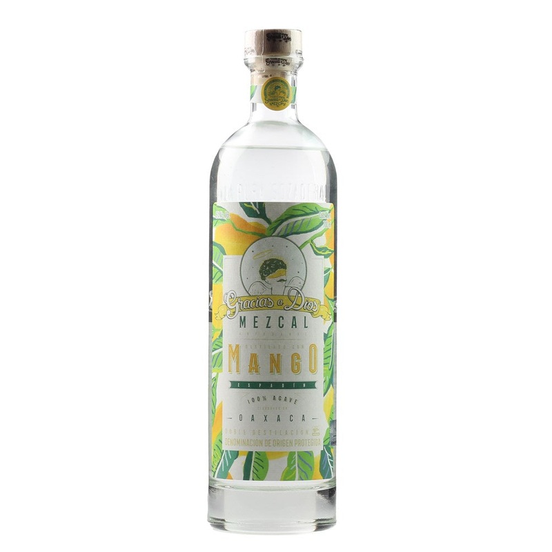 Gracias A Dios Mezcal Destilado Con Mango 750 ml 43%