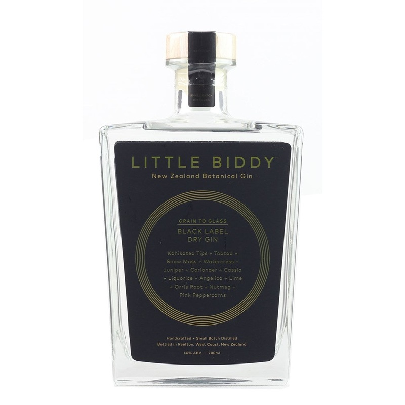 Little Biddy Black Label Gin 46% 700ml