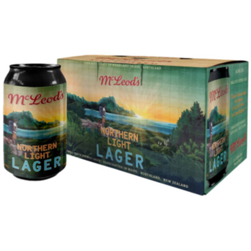 McLeod’s Norther Light Lager 6pk Cans