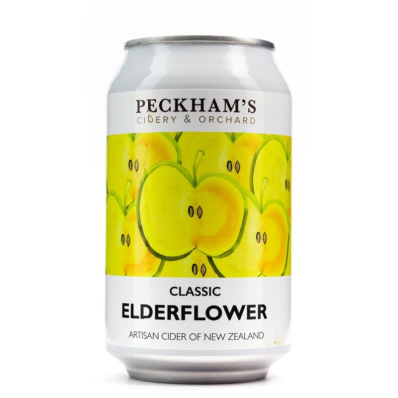 Peckhams Cider With Elderflower 330ml Can