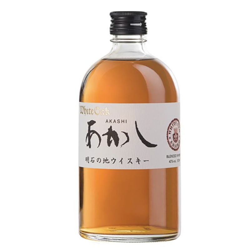 Akashi White Oak Blended Whisky 40% 500mL