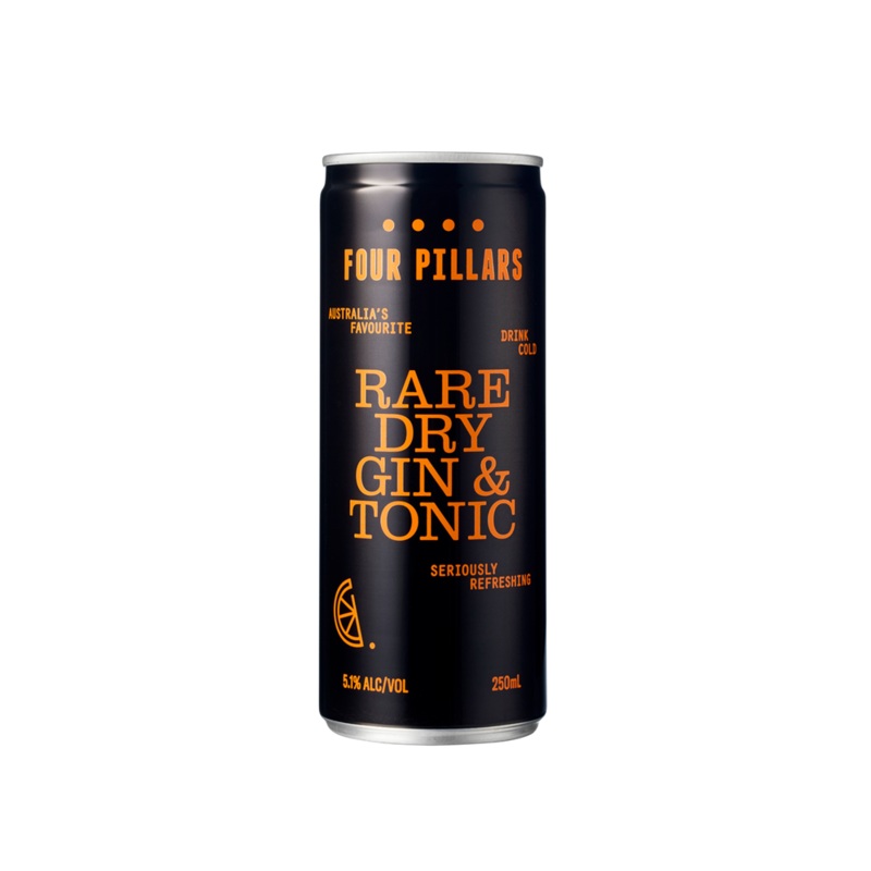 Four Pillars Gin & Tonic 4 pack cans