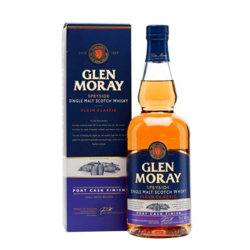 Glen Moray Elgin Classic Port Cask Finish 40% 700ml