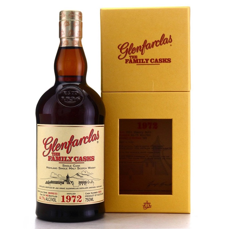 Glenfarclas 1972 Family Cask 44.7% 700ml