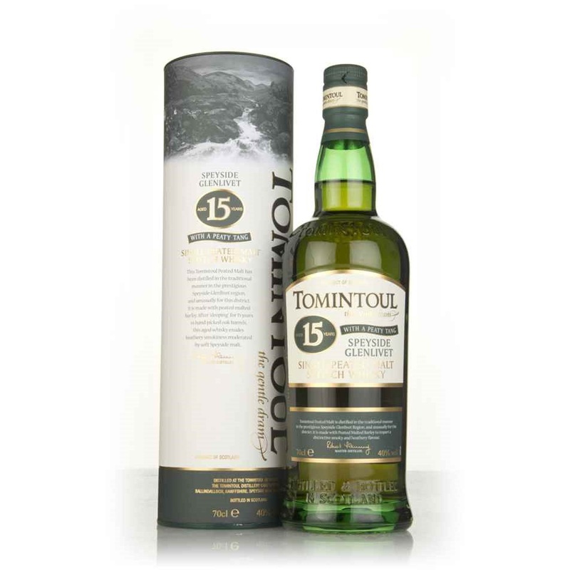 Tomintoul 15 YO Peaty Tang 40% 700ml