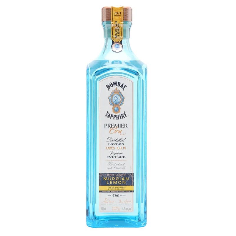 Bombay Sapphire Premier Cru Murcian Lemon 700ml 47%