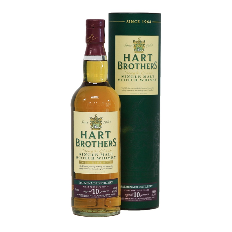 Hart Bros Balmenach 10 YO Port Pipe 58.8% 700 Ml