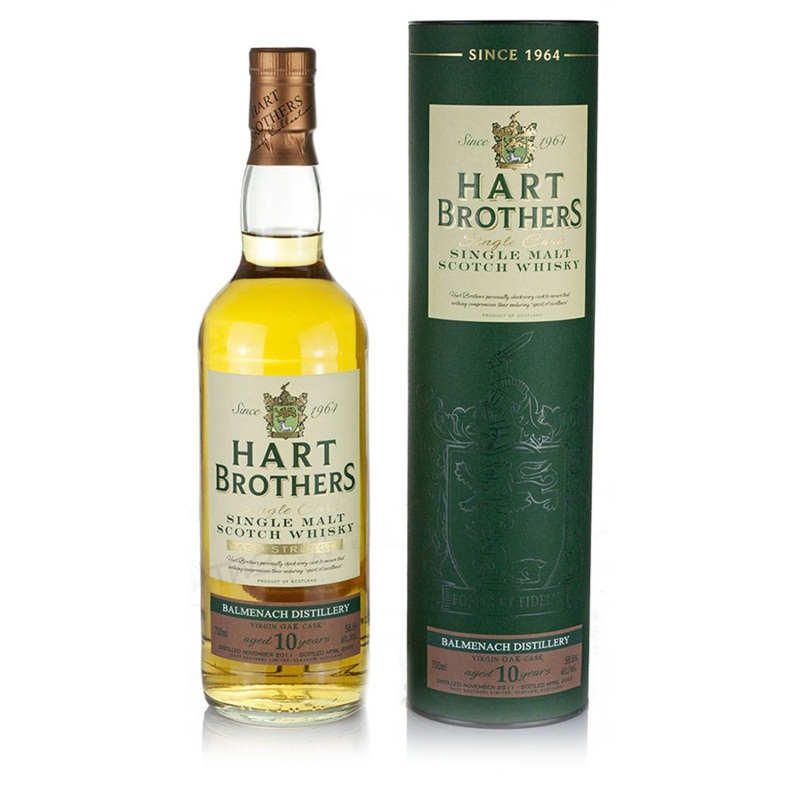Hart Bros Balmenach 10 YO Virgin Oak 58.6% 700ml