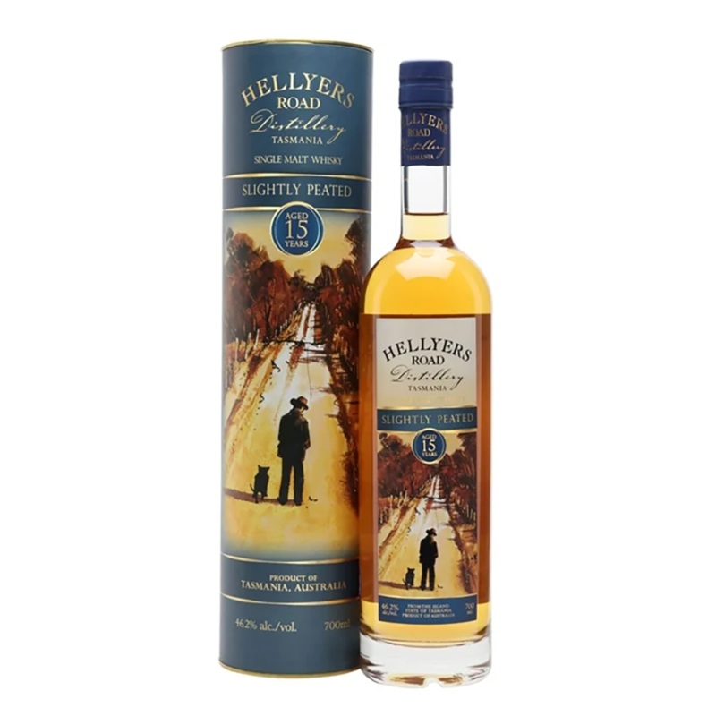 Hellyers Road 15yo Slightly Peated Tasmanian Whisky 46.2% 700mL