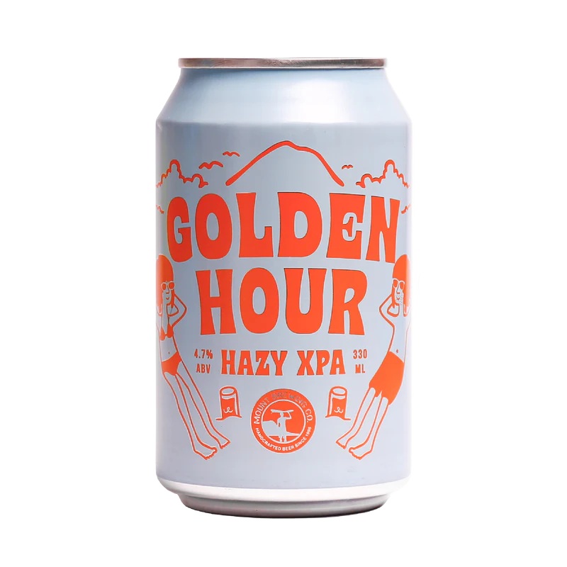 Mount Brewing Golden Hour Hazy XPA 330ml Can
