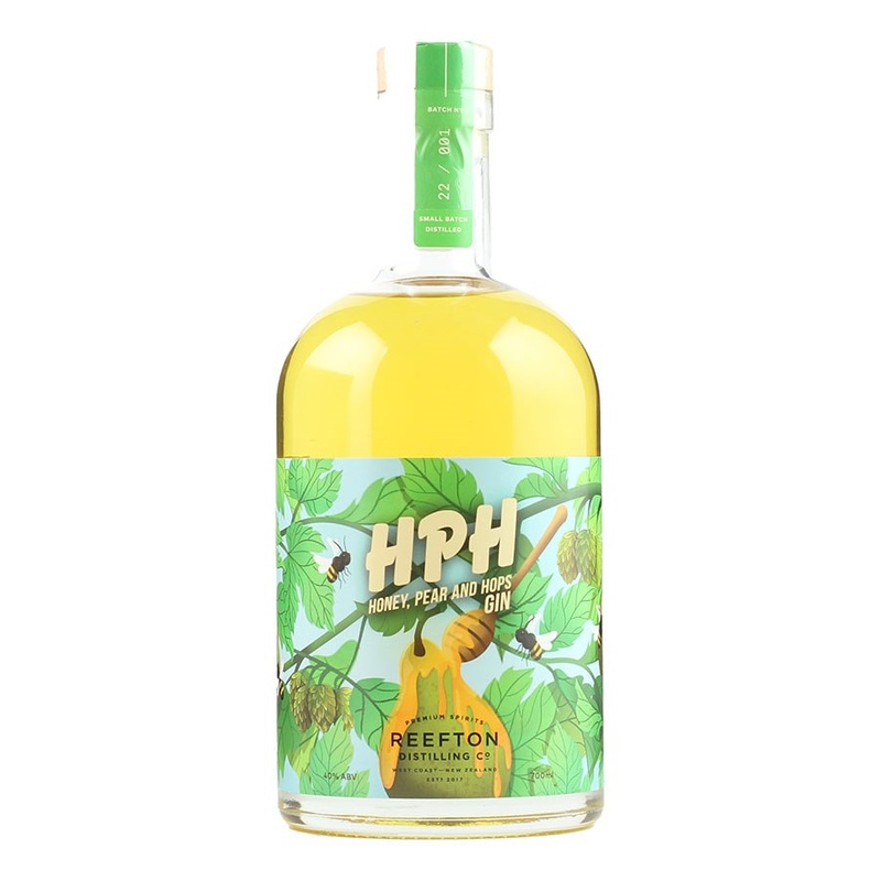 Reefton Distilling Co. Flavour Gallery Series – Honey, Pear &Hop Gin 40% 700ml