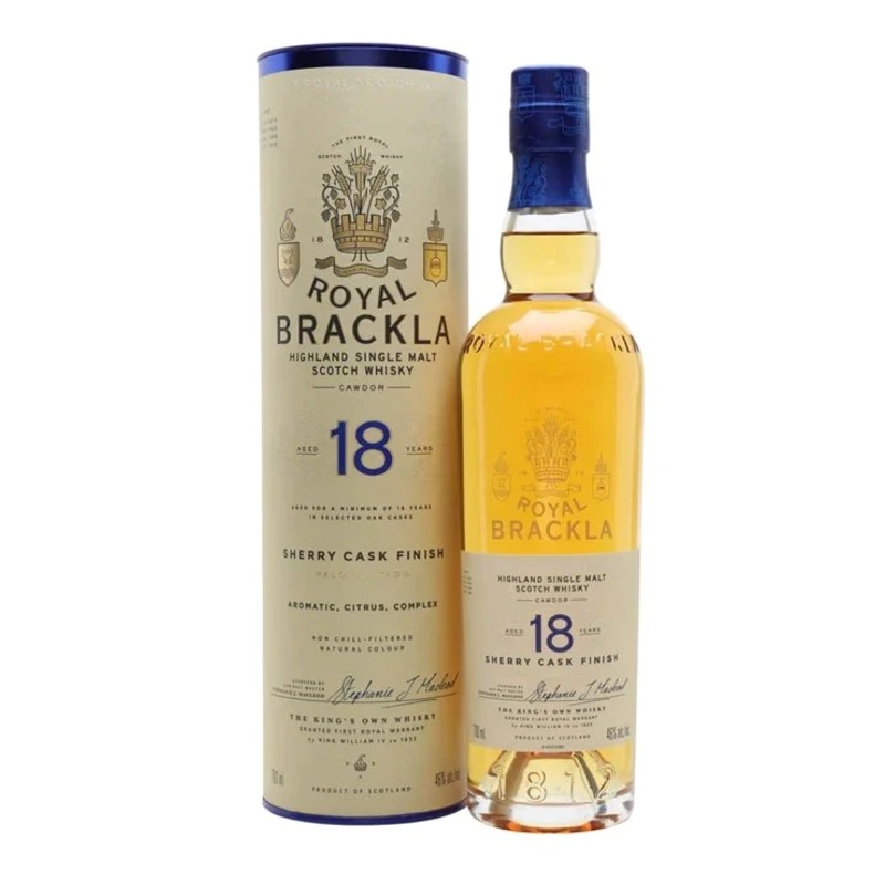 Royal Brackla 18YO Palo Cortado Sherry 46% 700ml