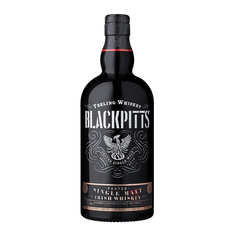Teeling Blackpitts Peated Single Malt Whisky 46% 700ml