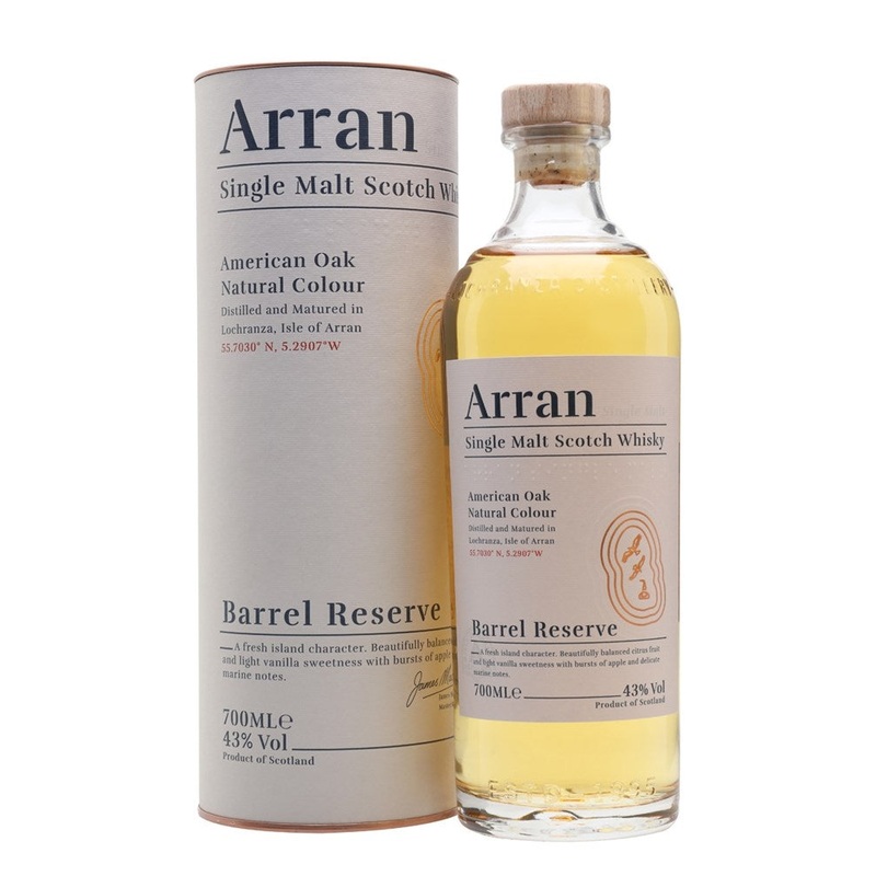 Arran Barrel Reserve 43% 700ml
