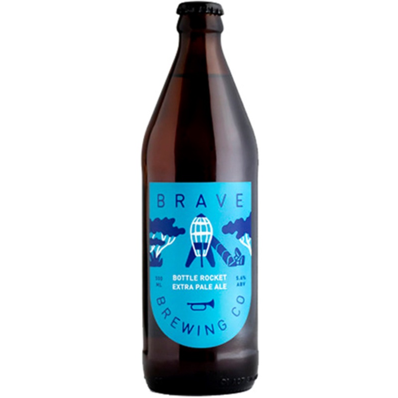 Brave Brewing Bottle Rocket APA 500ml Bottle