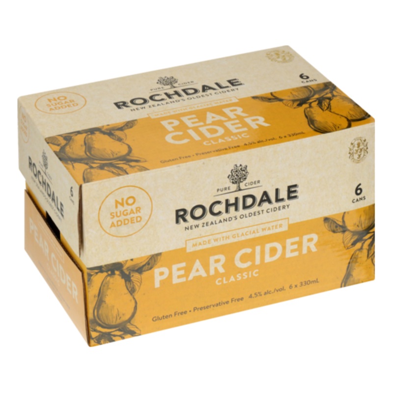 Rochdale Pear Cider 6pk Cans|6 PACK