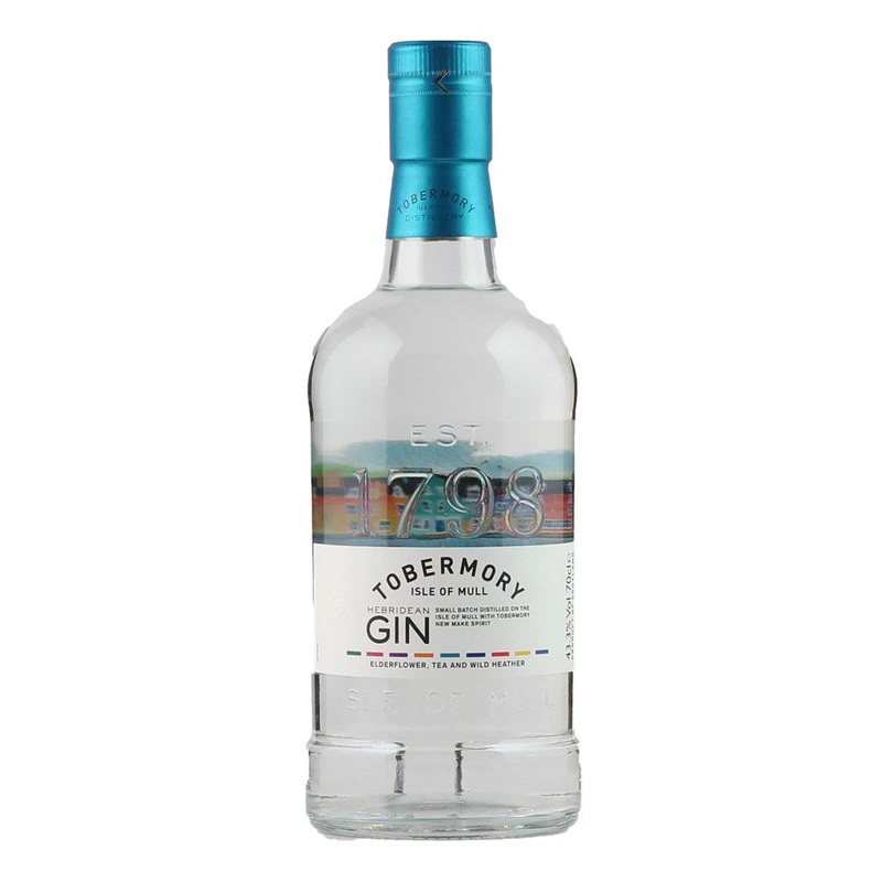 Tobermory Hebridean Gin 43.3% 700ml