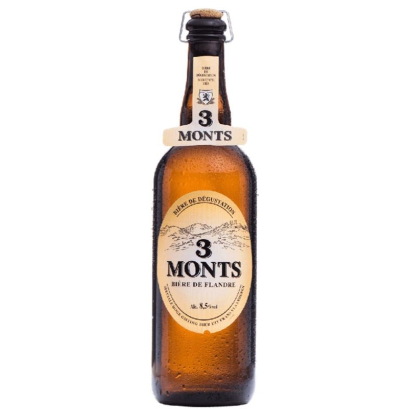 3 Monts Biere de Flandre 8.5% 750ml