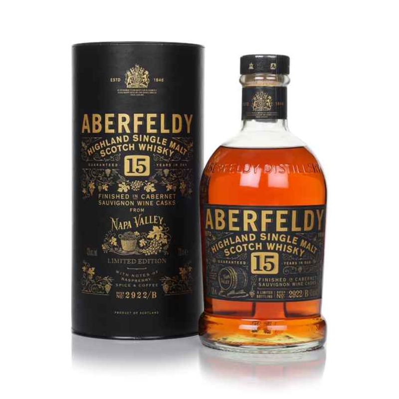 Aberfeldy 15YO Red Wine Cask Finish 43% 700ml