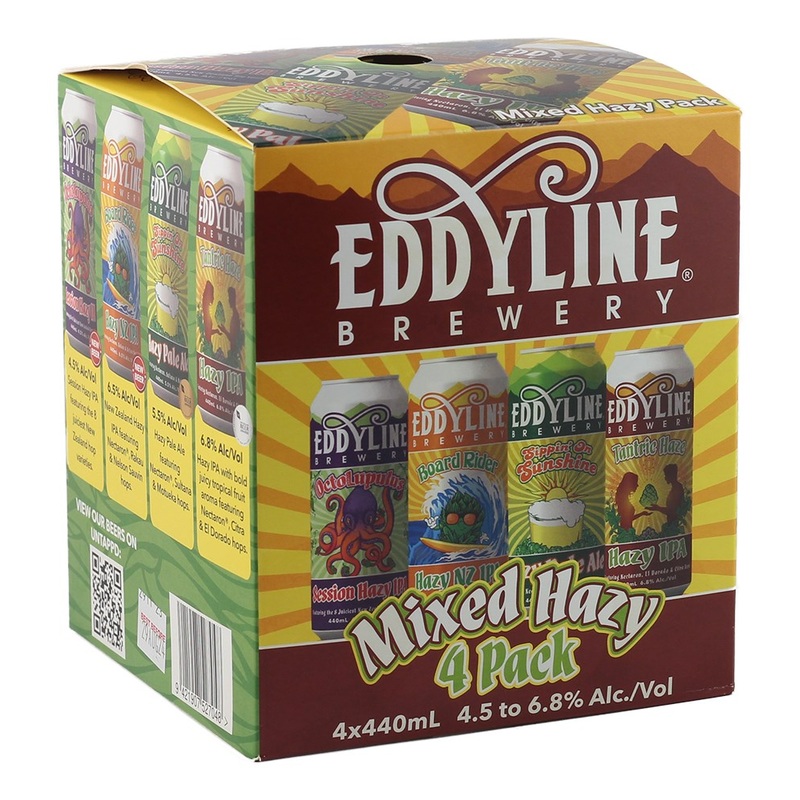 Eddyline Mixed Hazy 4 pack|EACH
