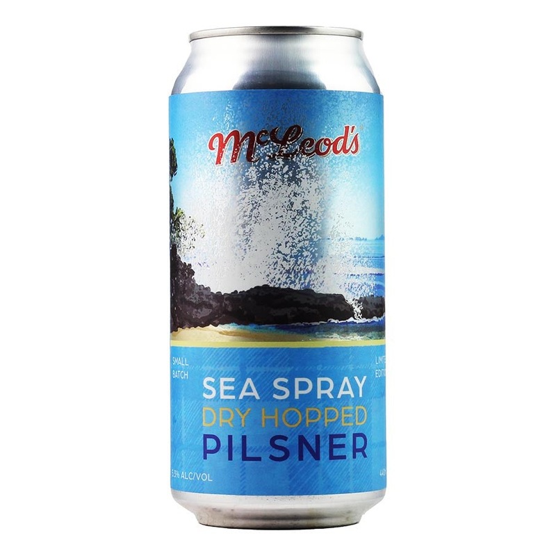 McLeod’s Seaspray Dry Hopped Pilsner 440ml