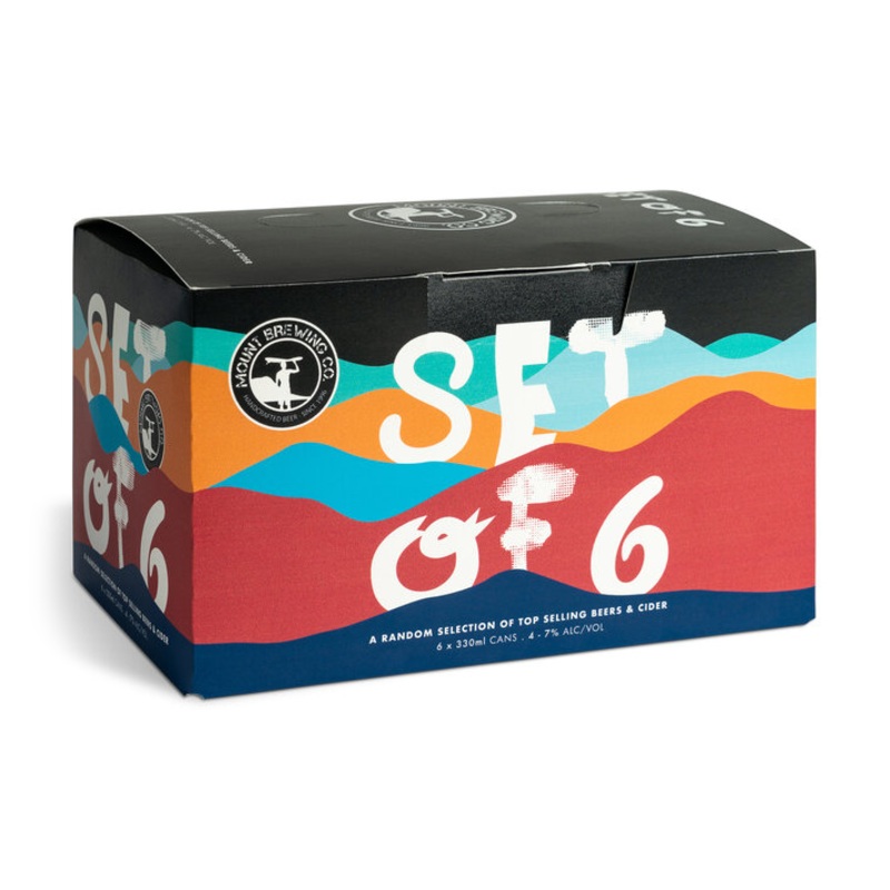 Mount Brewing Set Of Six Mix 6pk