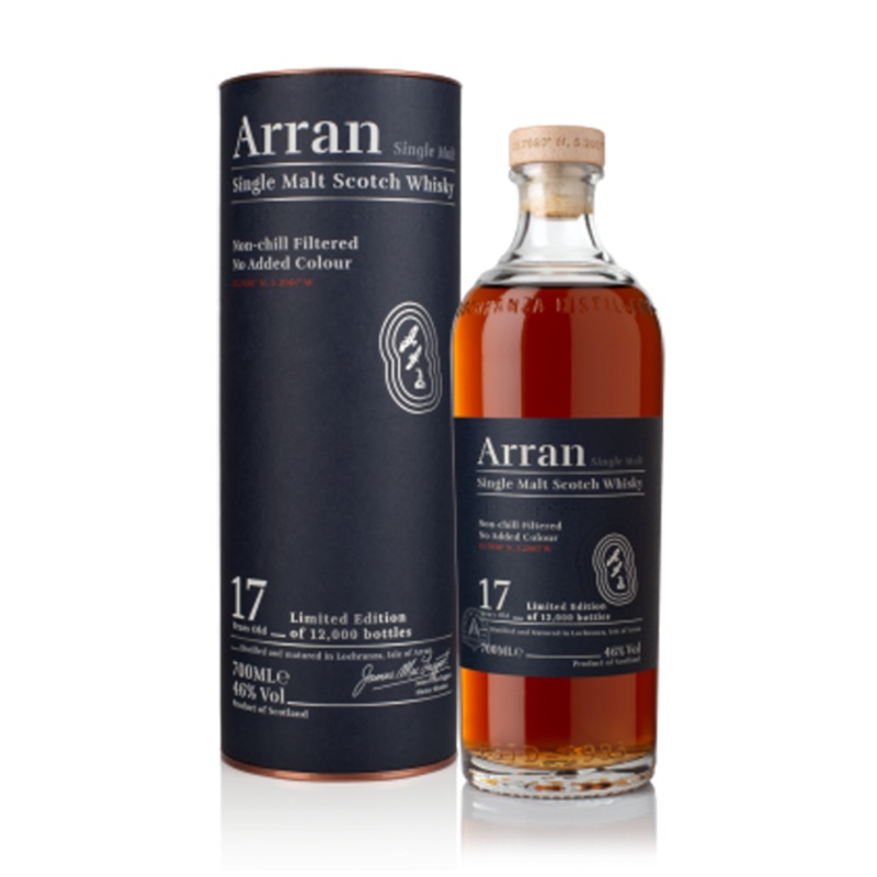 Arran 17yo Single Malt Whisky 700ml