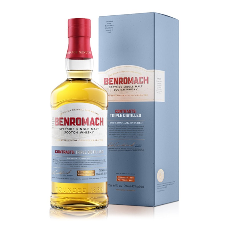 Benromach Triple Distilled 2011 43% 700ml