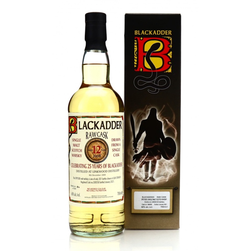 Blackadder Raw Cask Linkwood 12YO 2010 59.2% Cask 172