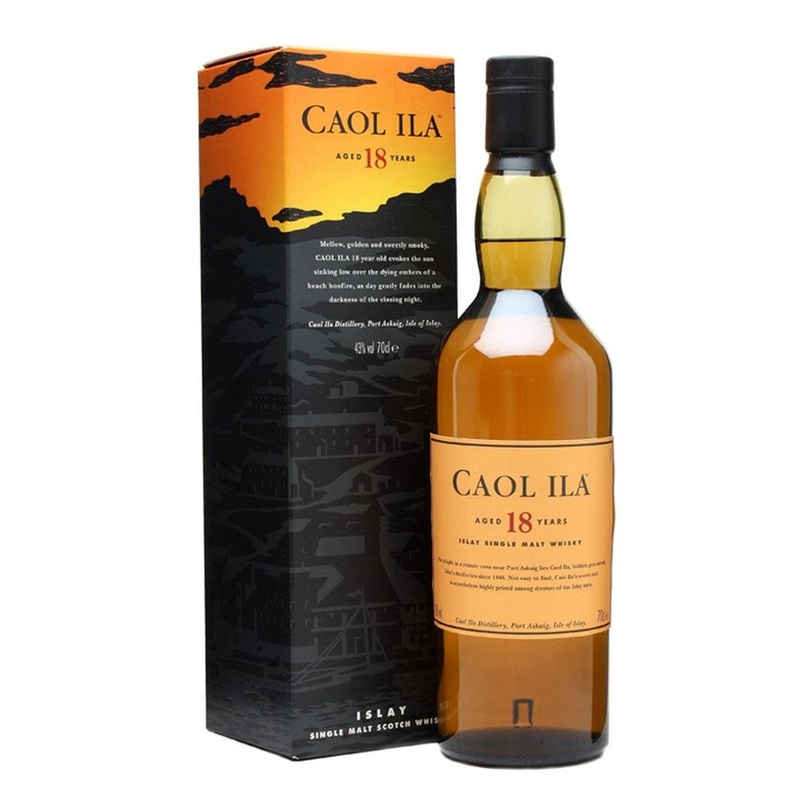 Caol Ila 18YO 43% 700ml|PEATED