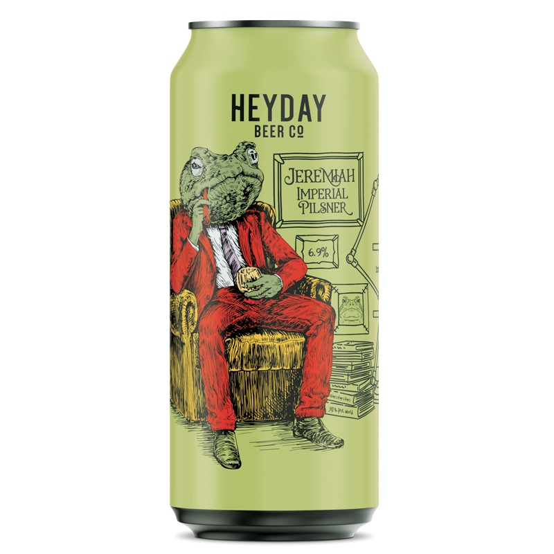 Heyday Jeremiah Imperial Pilsner 440ml