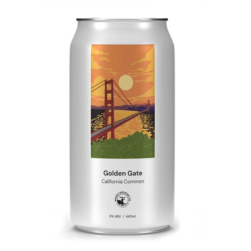 Mount Brewing Golden Gate California Common 440ml