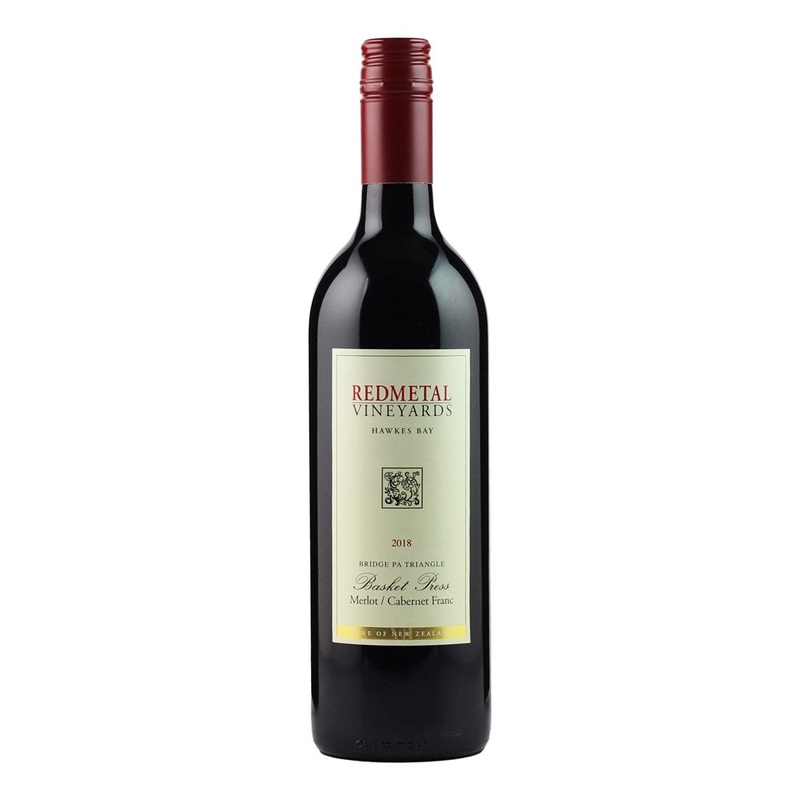 Redmetal Basket Press Merlot/ Cabernet Franc Hawke’s Bay 2021