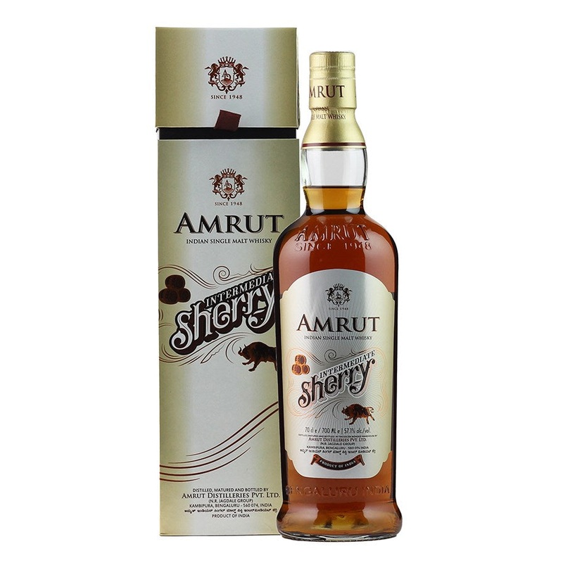 Amrut Intermediate Sherry Malt 57.1% 700ml