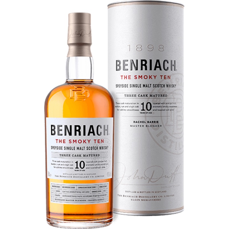 Benriach 10YO The Smokey Ten Three Cask Matured 46% 700ml