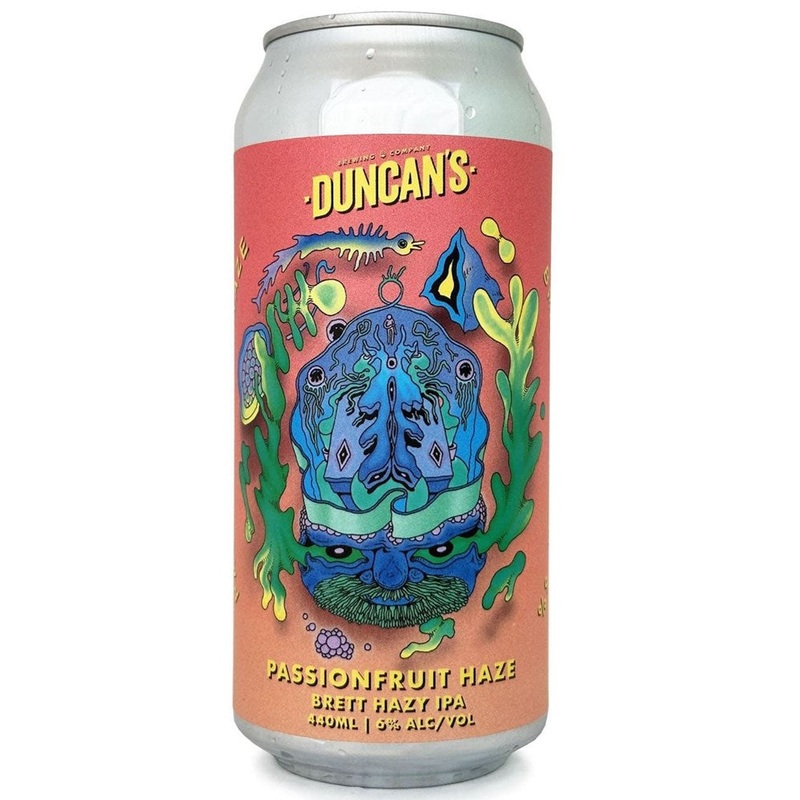 Duncan’s Passionfruit Hazy Brett Hazy IPA 440ml