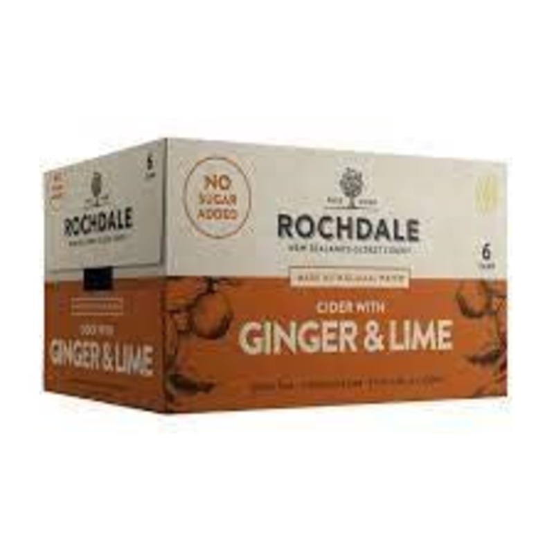 Rochdale Ginger Lime Cider 6pk Cans