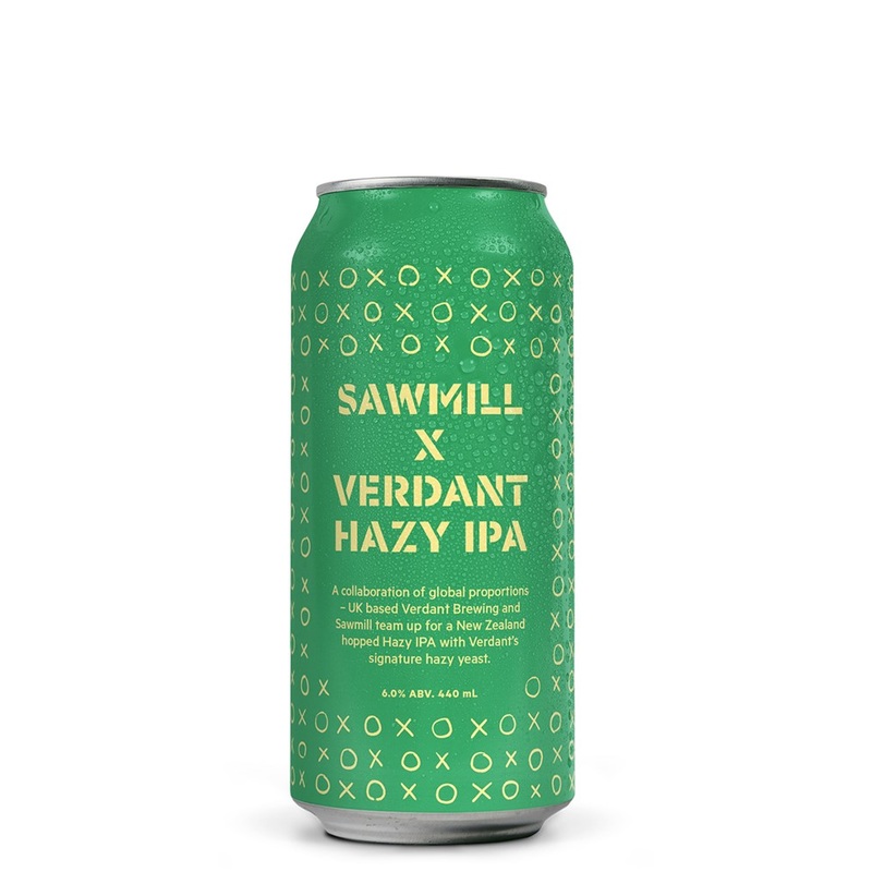 Sawmill X Verdant Hazy IPA 440ml
