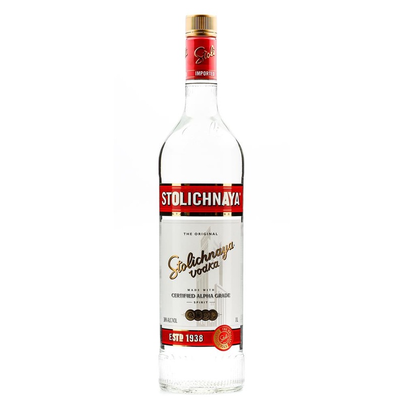Stolichnaya Vodka 1 litre|EACH