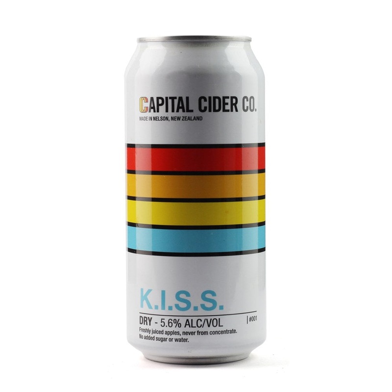Capital Cider Kiss 440 ml|EACH