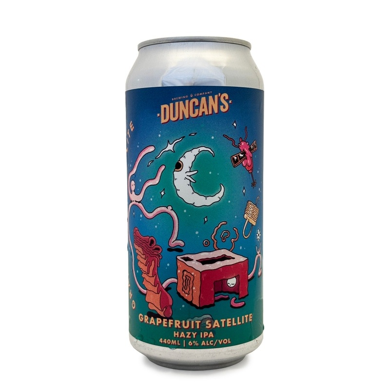 Duncan’s Grapefruit Satellite Hazy IPA 440ml
